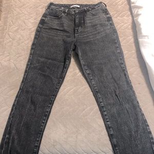 High waisted mom jeans-manufacturer defect